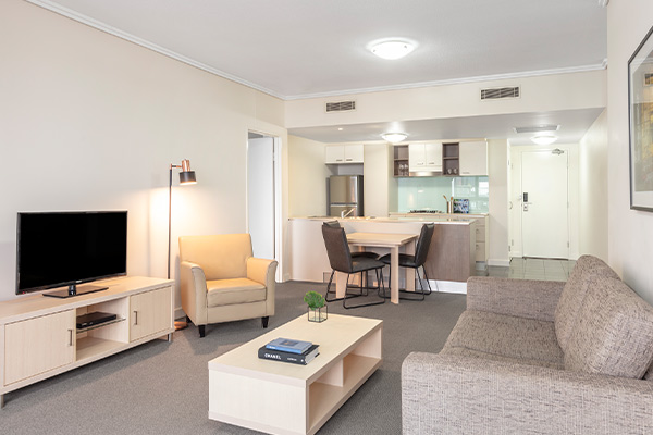 Brisbane Hotel Apartments Rooms At Oaks Brisbane On Charlotte Suites
